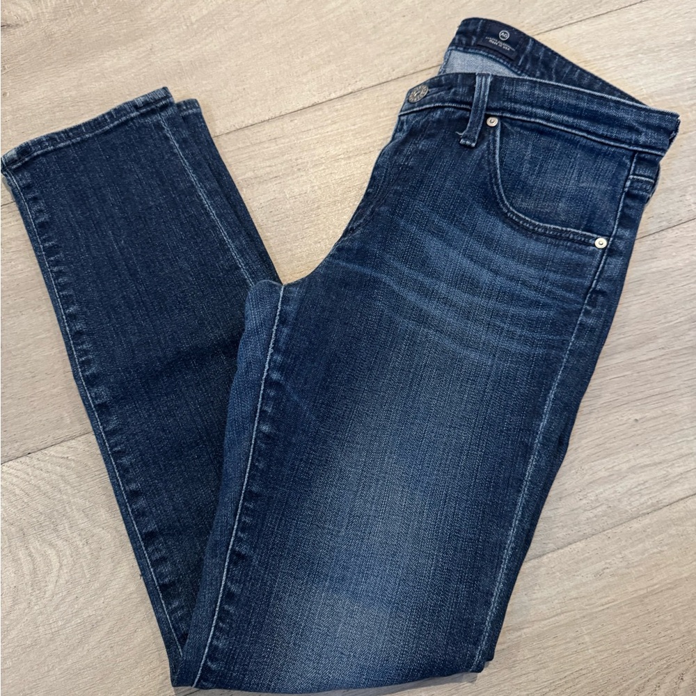 Ag Adriano Goldschmied Indigo Denim Pants